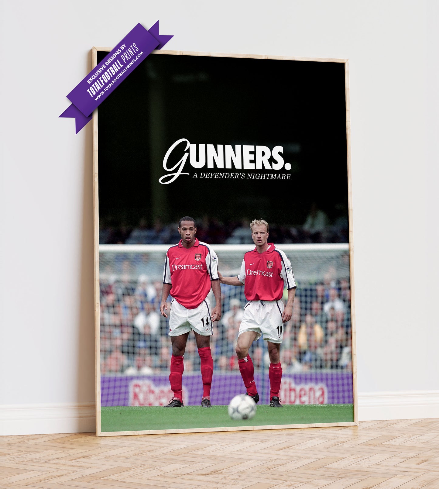 Henry & Bergkamp 'Gunners' Poster