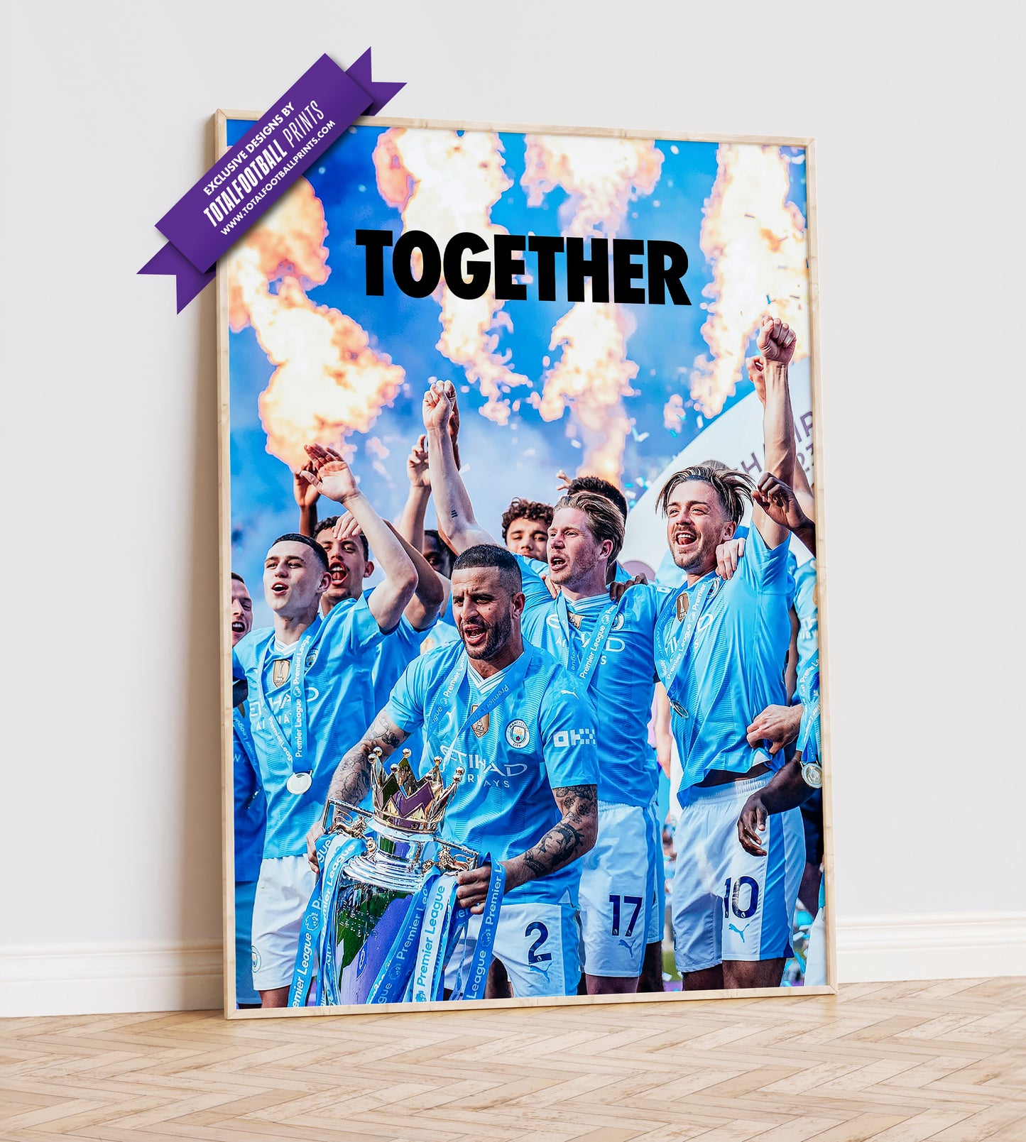 Manchester City 'Together' Poster