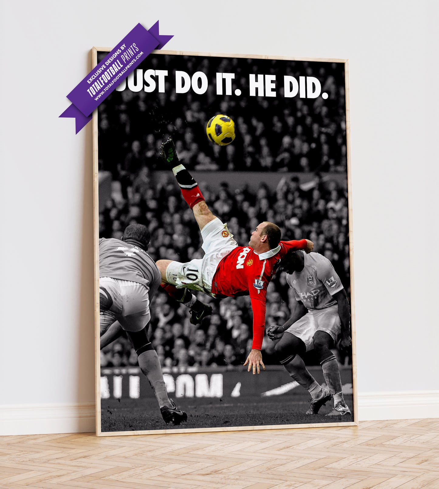 Wayne Rooney Bicycle Kick Poster