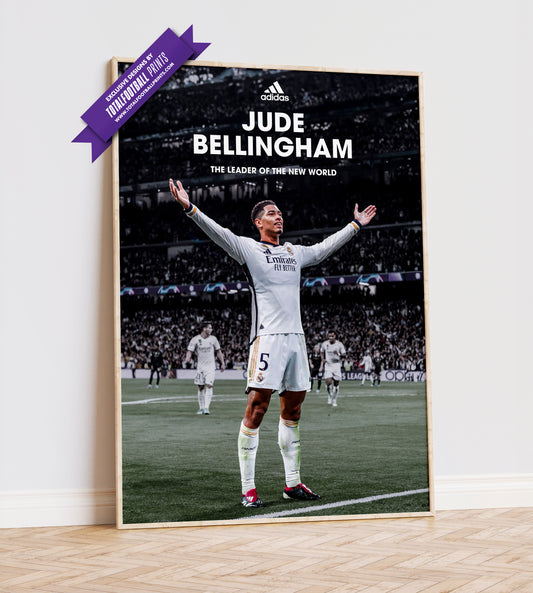 Jude Bellingham 'The Leader Of The New World' Poster