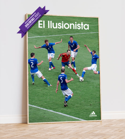 Andrés Iniesta 'Ilusionista' Poster