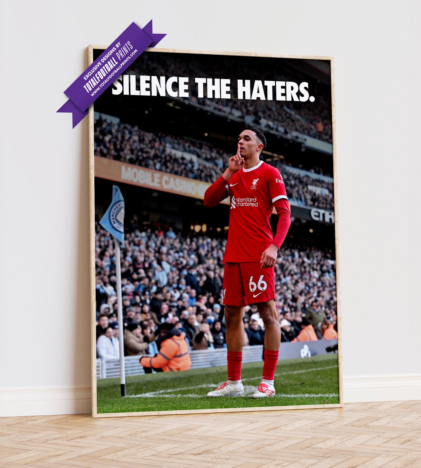 Trent 'Silence The Haters.' Poster