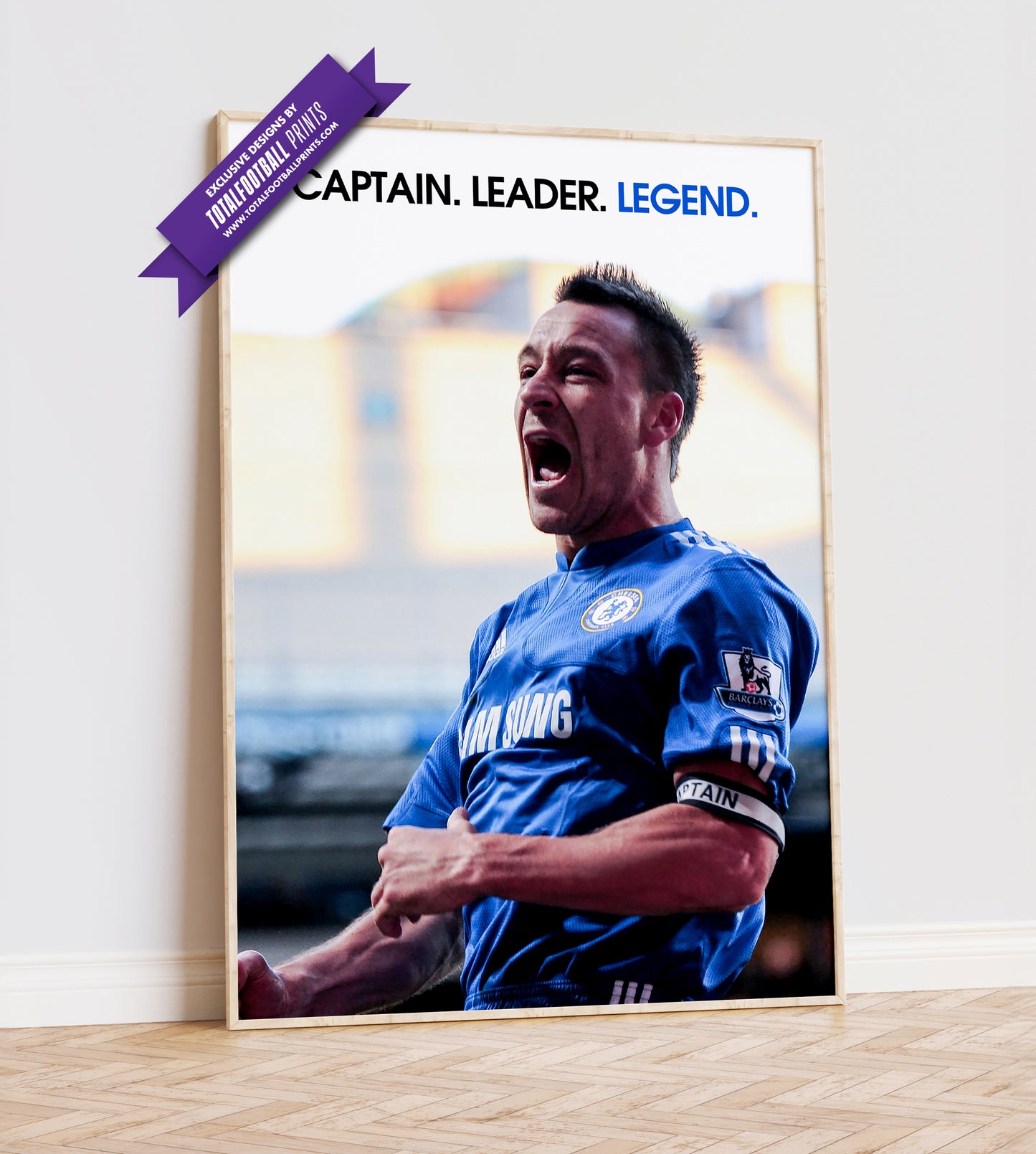 John Terry 'Captain. Leader. Legend.' Poster