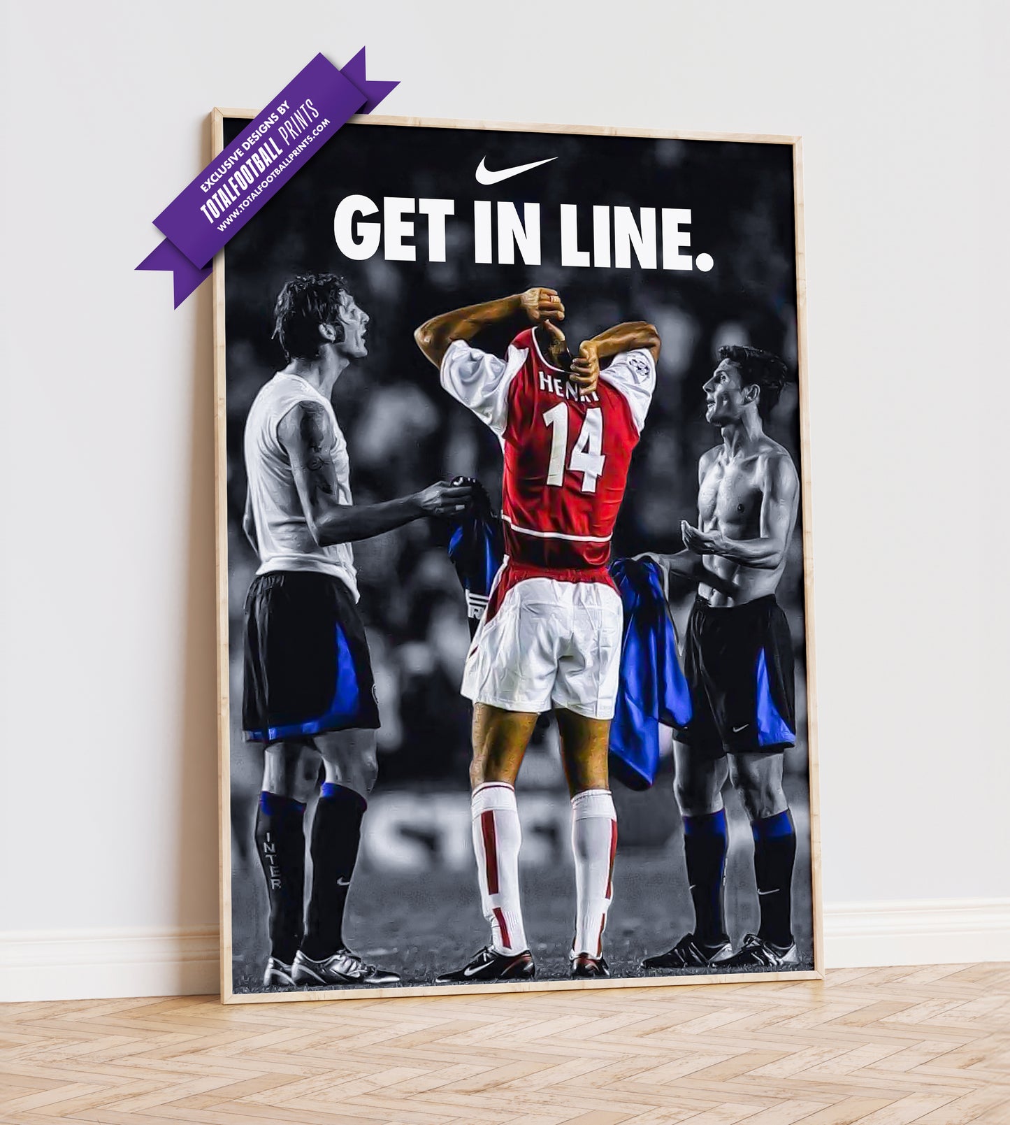 Thierry Henry 'Get In Line' Poster