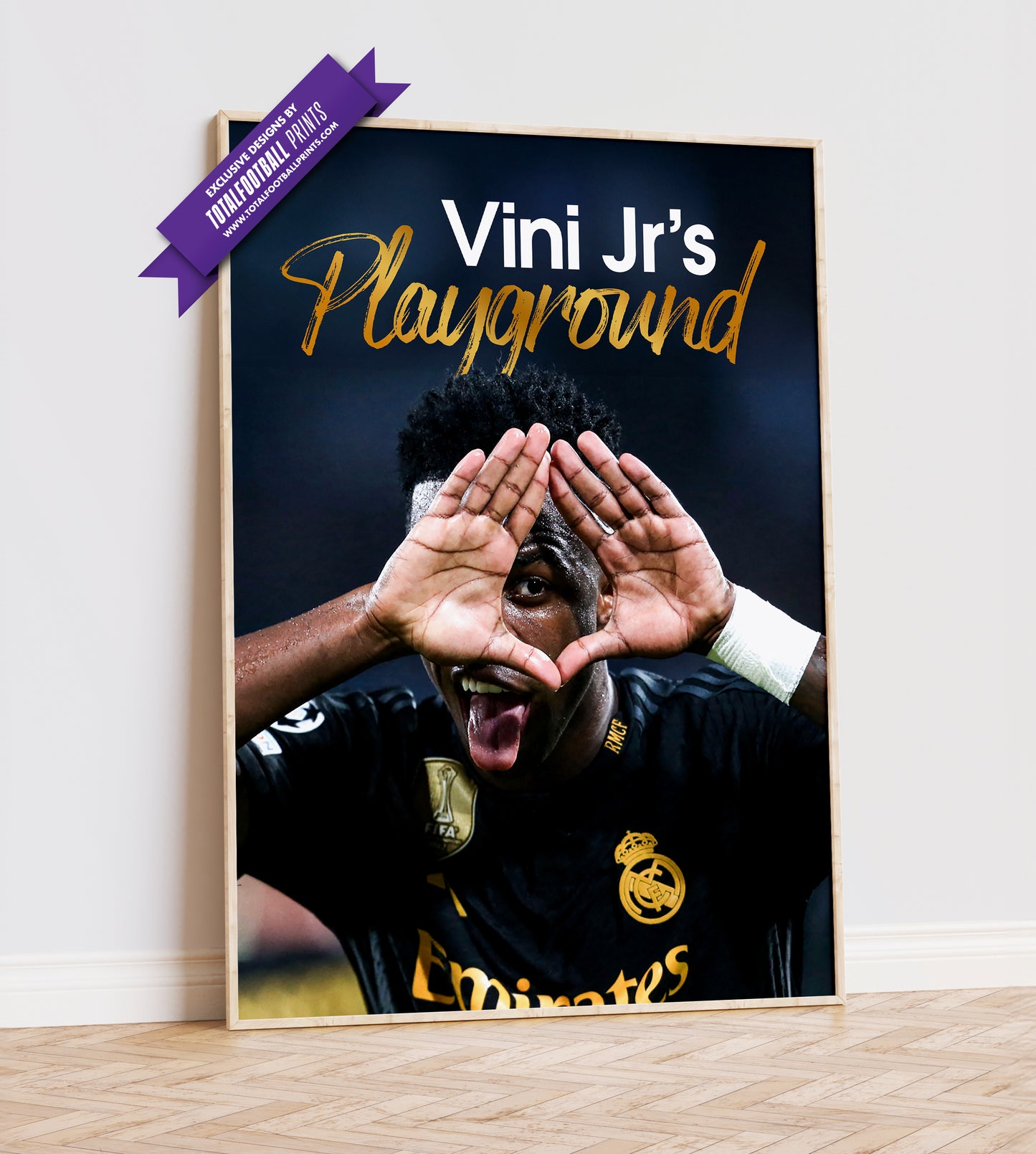 Vini Jr's Playground Poster