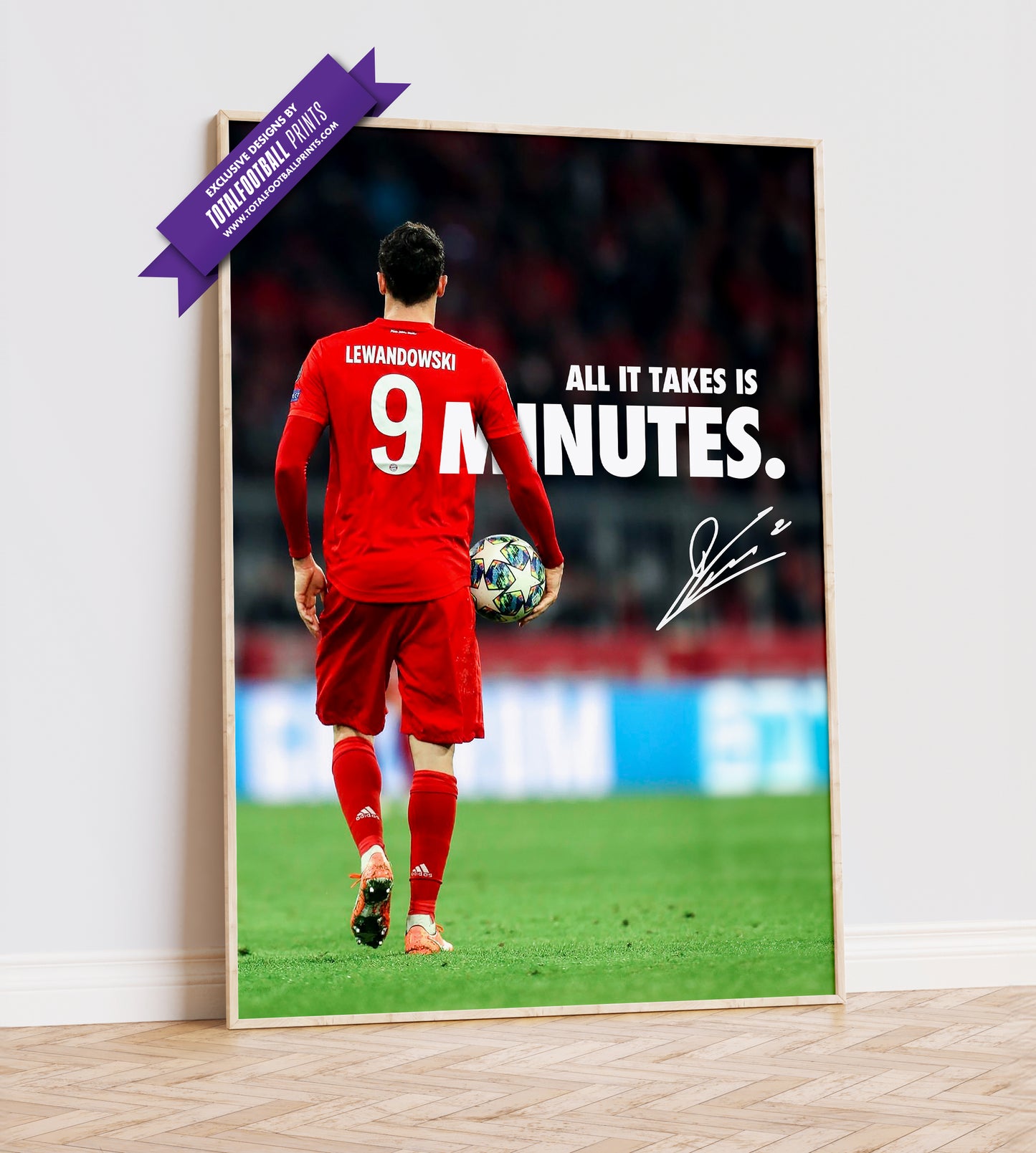 Robert Lewandowski '9 Minutes' Poster