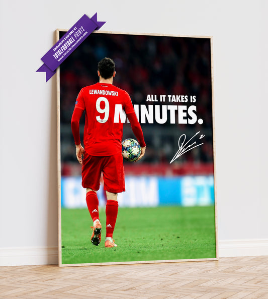 Robert Lewandowski '9 Minutes' Poster