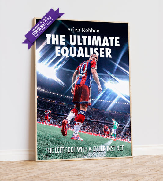 Arjen Robben 'The Ultimate Equaliser' Poster