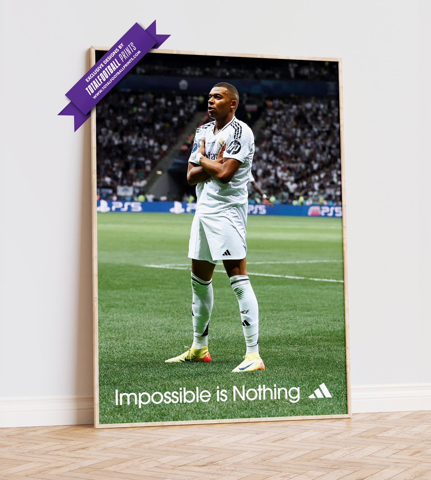 Kylian Mbappe 'Impossible Is Nothing' Poster