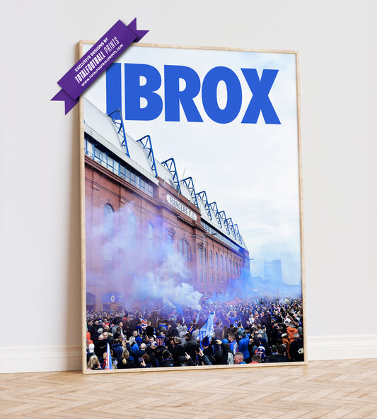 Rangers 'Ibrox' Poster