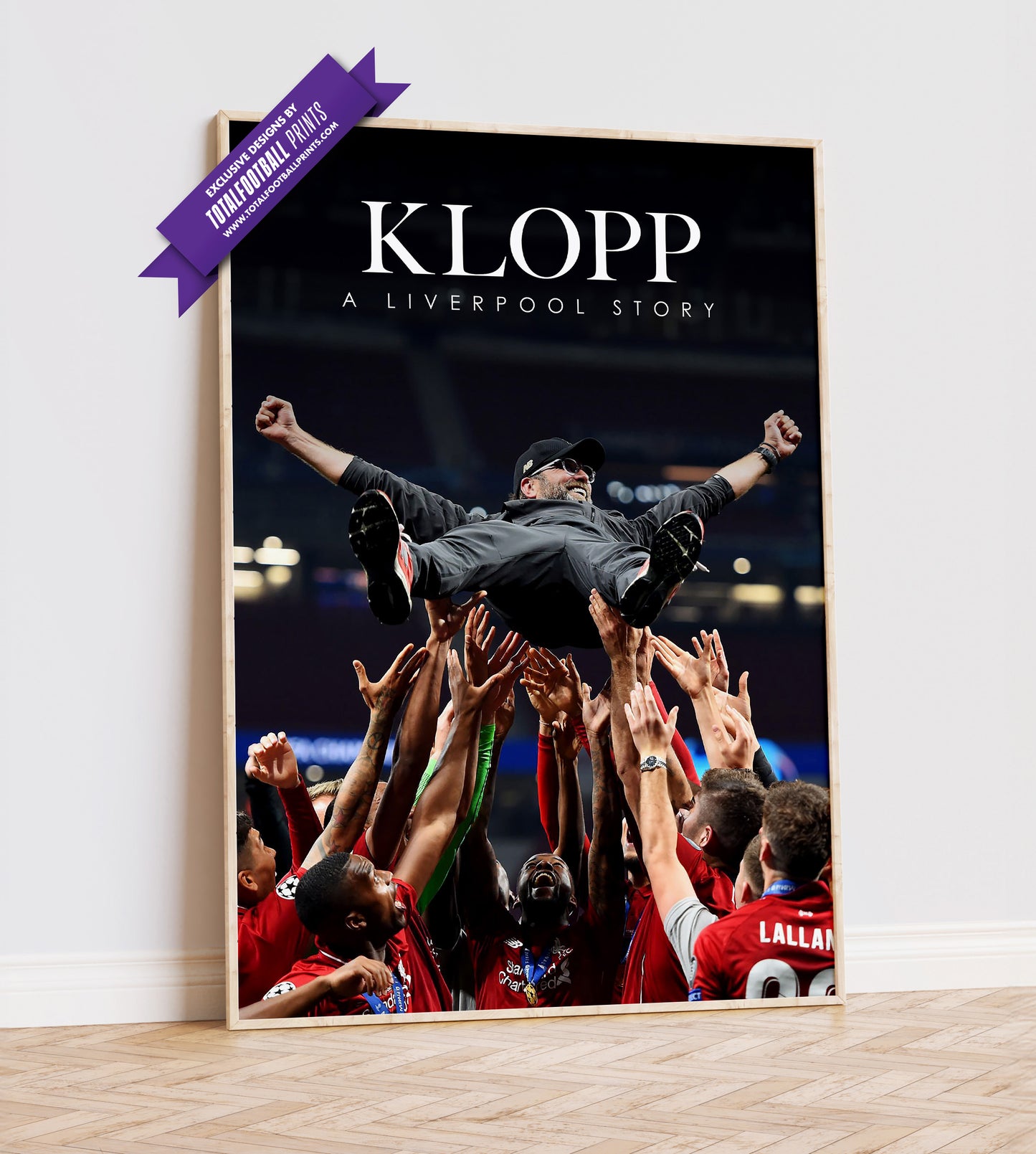 Jurgen Klopp 'A Liverpool Story' Poster