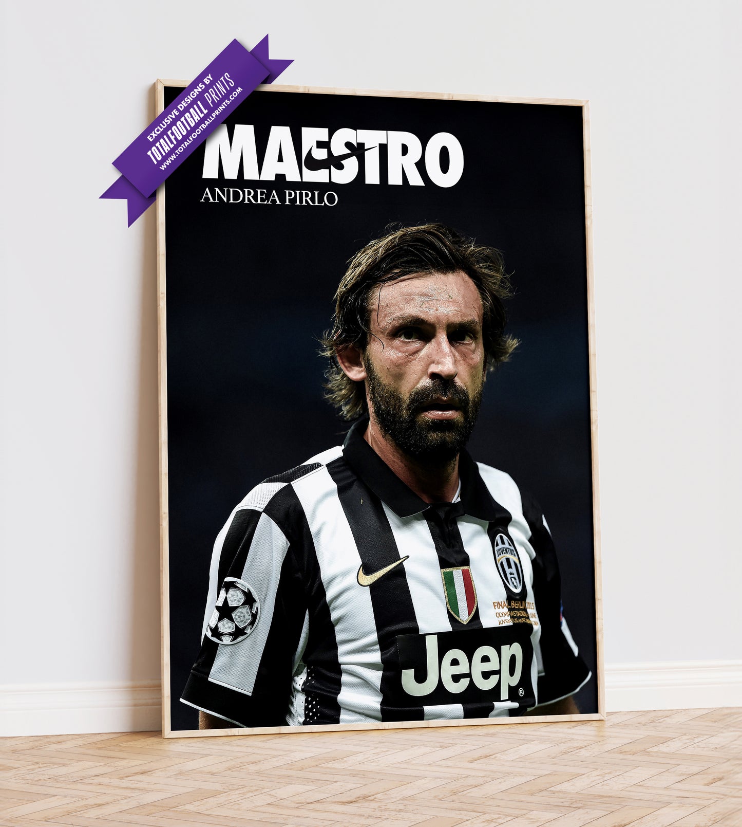 Andrea Pirlo 'Maestro' Poster