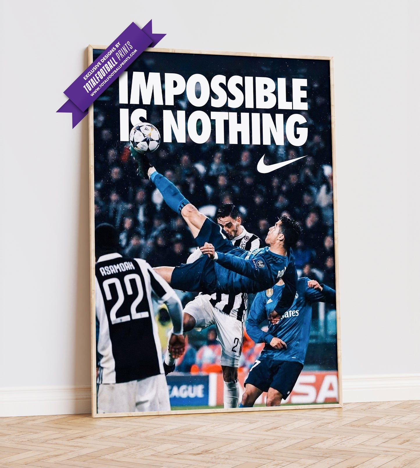 Cristiano Ronaldo 'Impossible Is Nothing' Poster