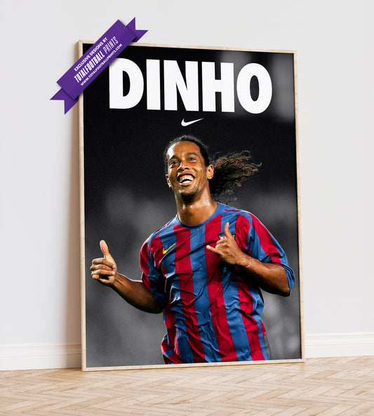 Ronaldinho 'Dinho' Poster