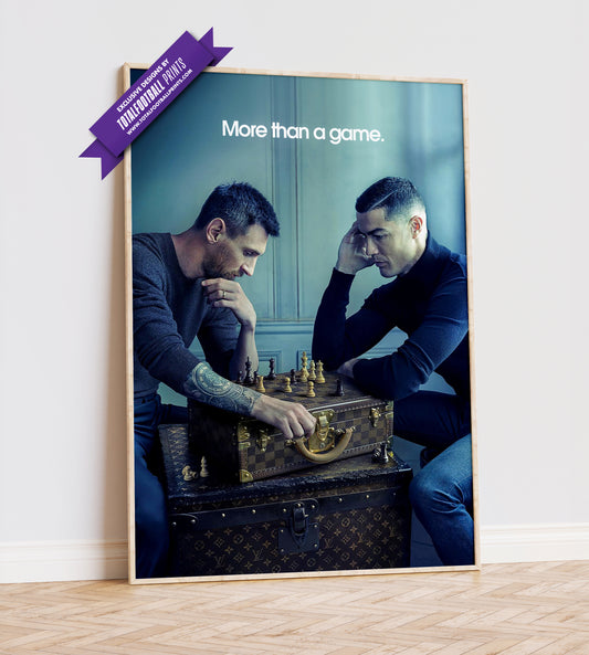 Messi & Ronaldo 'More Than A Game' Poster