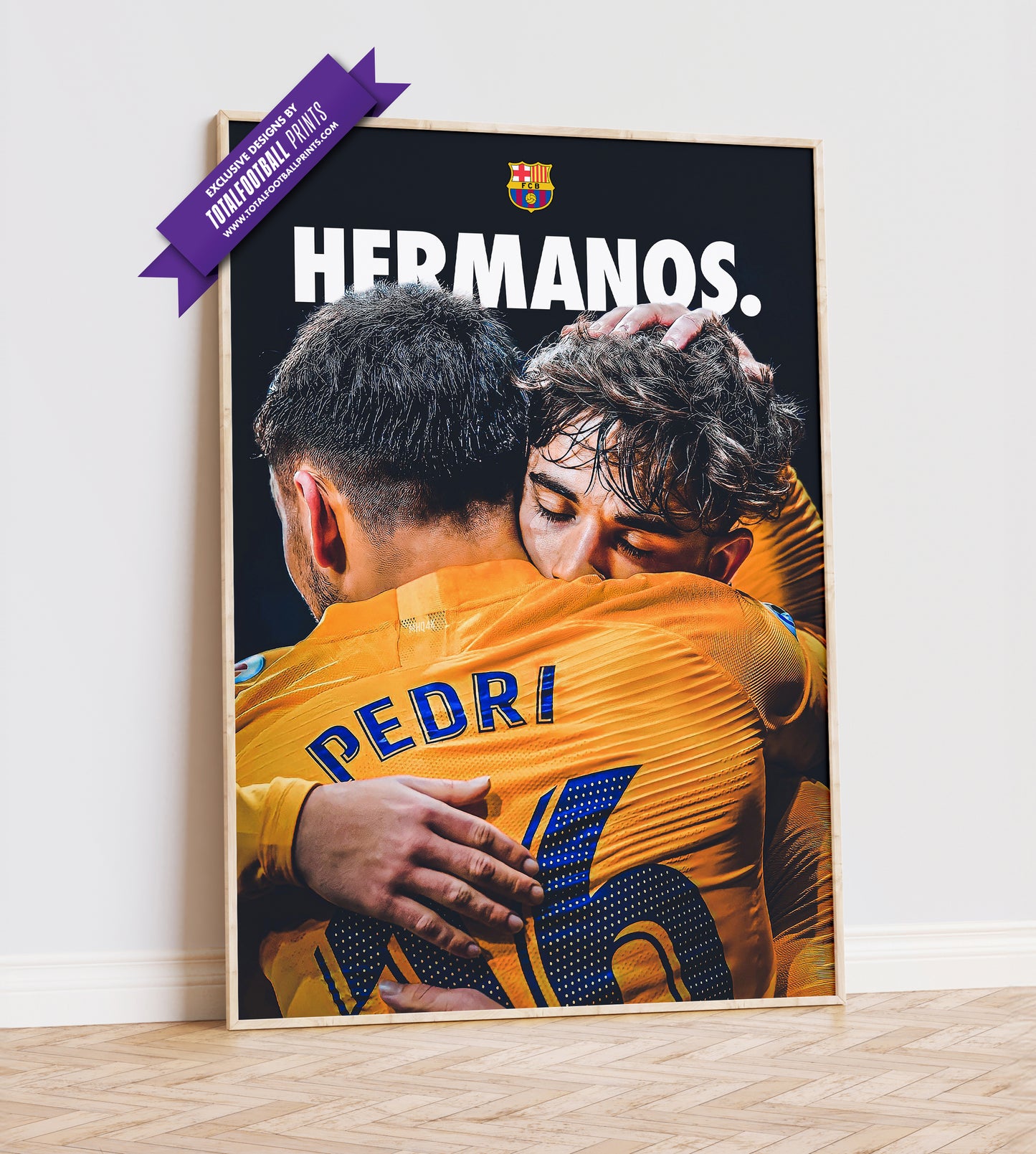 Pedri 'Hermanos' Poster