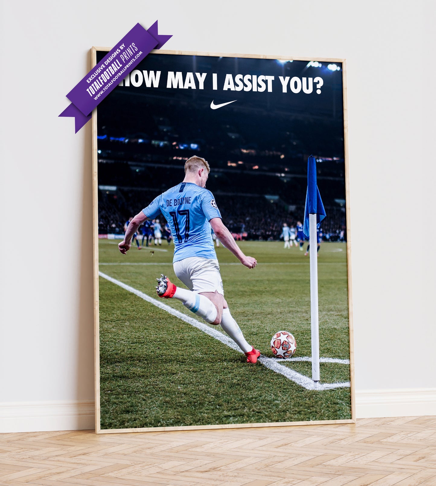 Kevin De Bruyne 'How May I Assist You?' Poster