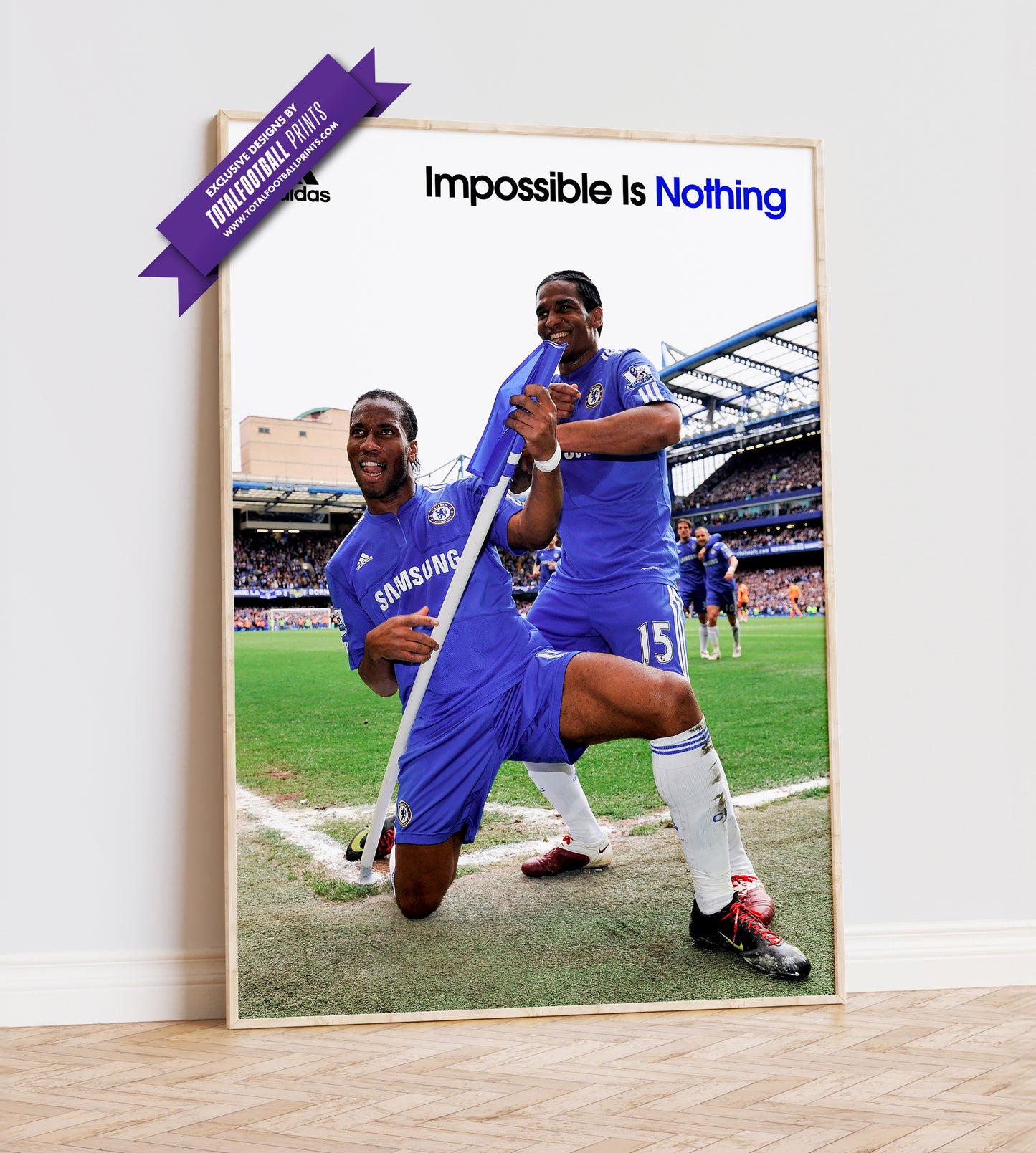 Didier Drogba 'Impossible Is Nothing' Poster