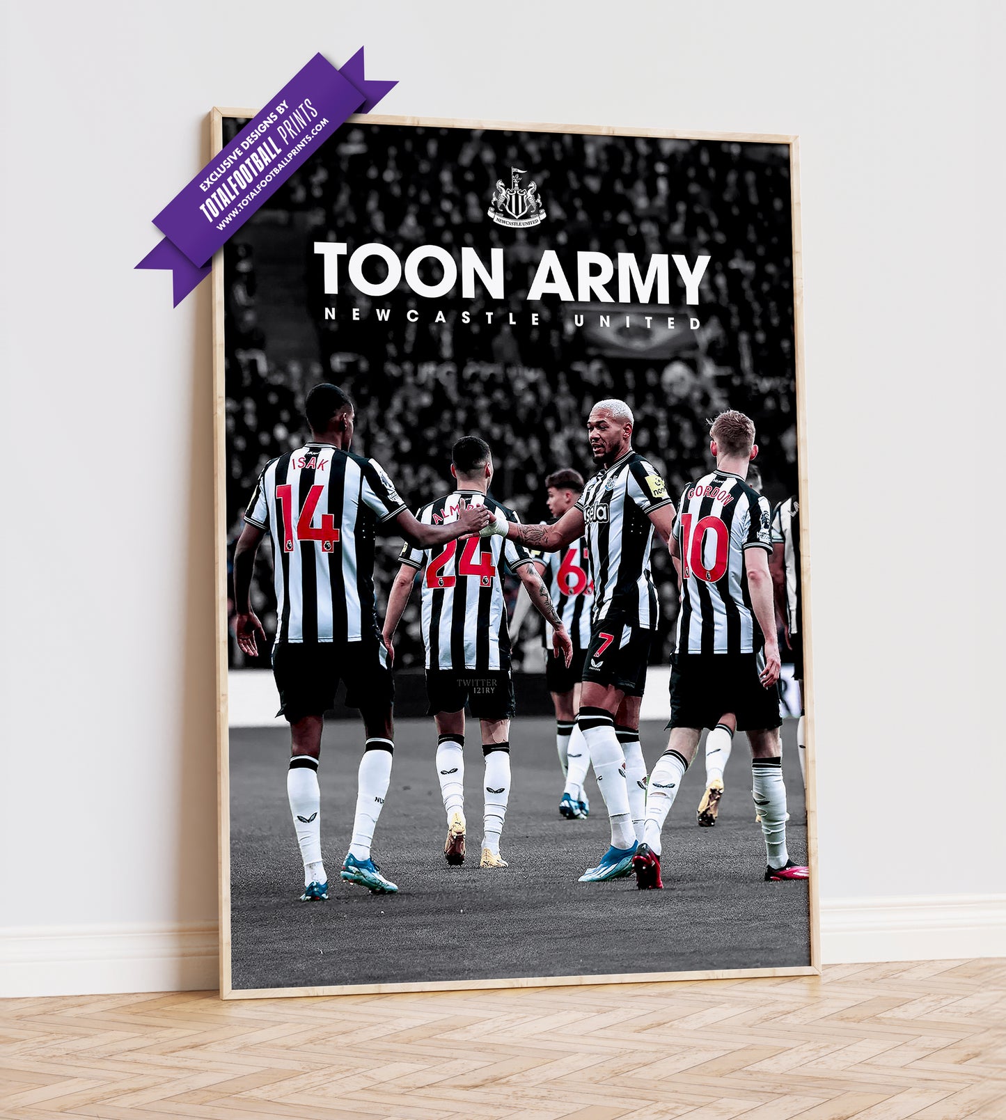 Newcastle United 'Toon Army' Poster