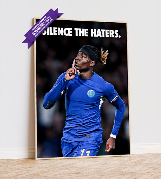 Noni Madueke 'Silence The Haters' Poster