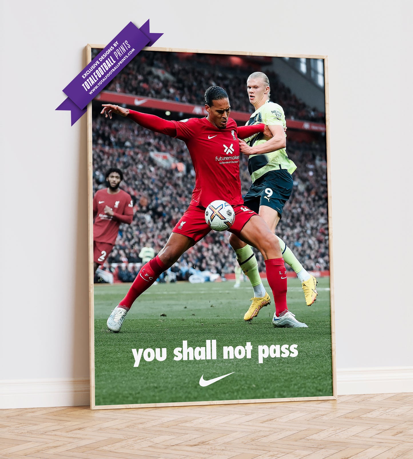 Virgil van Dijk 'You Shall Not Pass' Poster