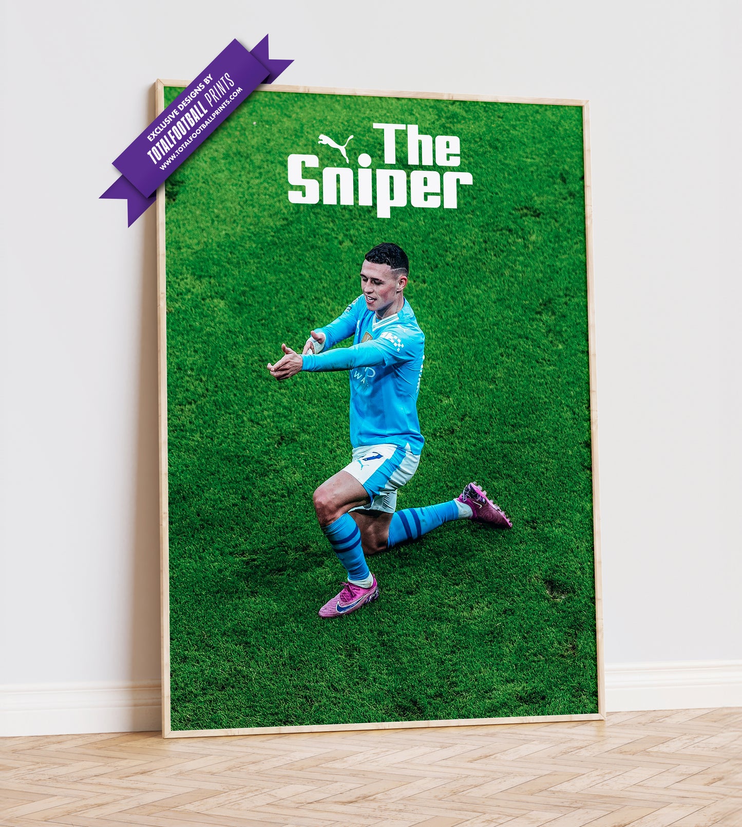 Phil Foden 'The Sniper' Poster