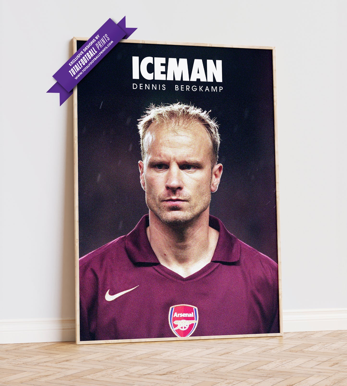 Dennis Bergkamp 'IceMan' Poster