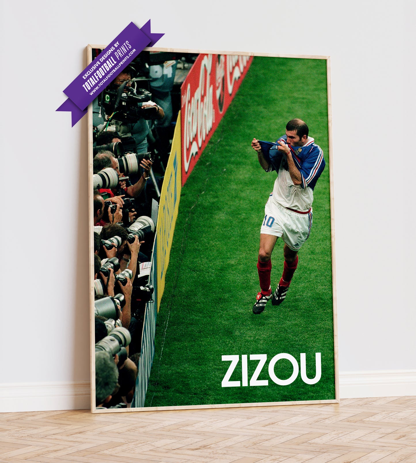 Zinedine Zidane 'Zizou' Poster