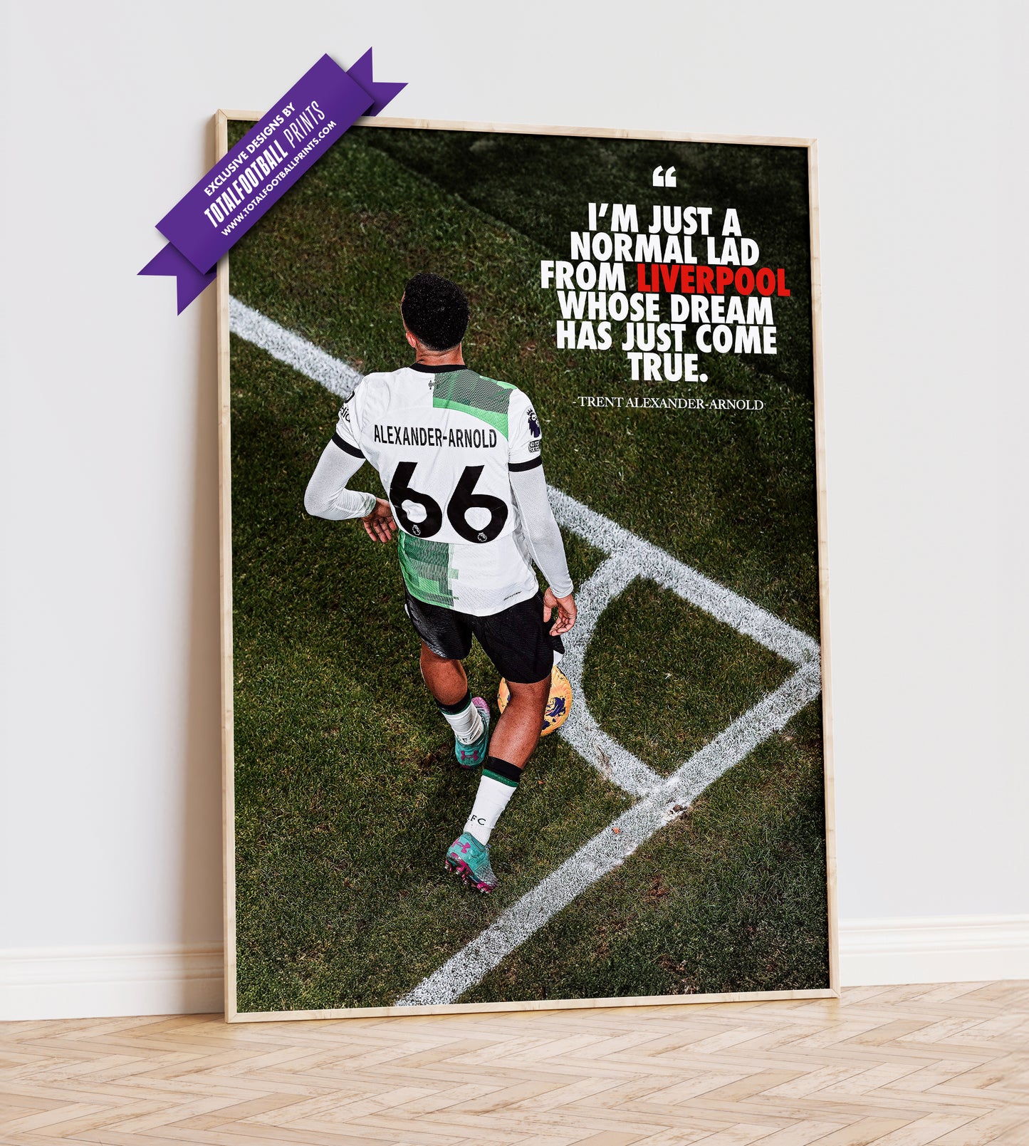 Trent Alexander-Arnold Quote Poster