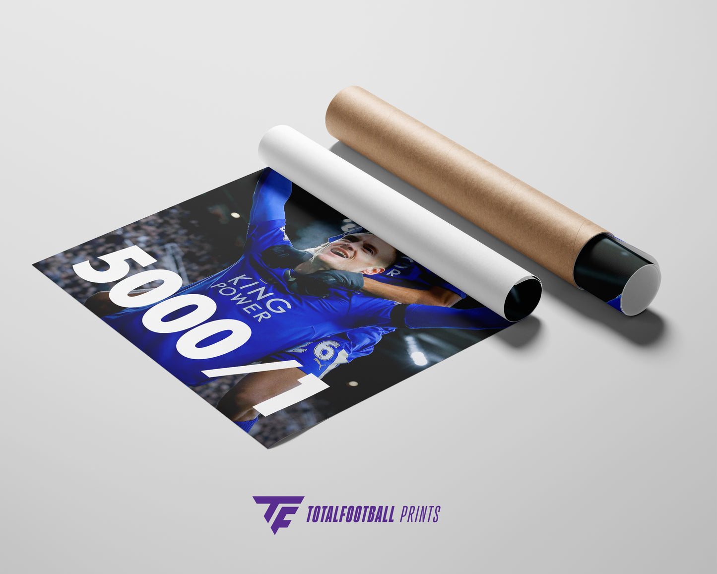 Jamie Vardy '5000/1' Poster