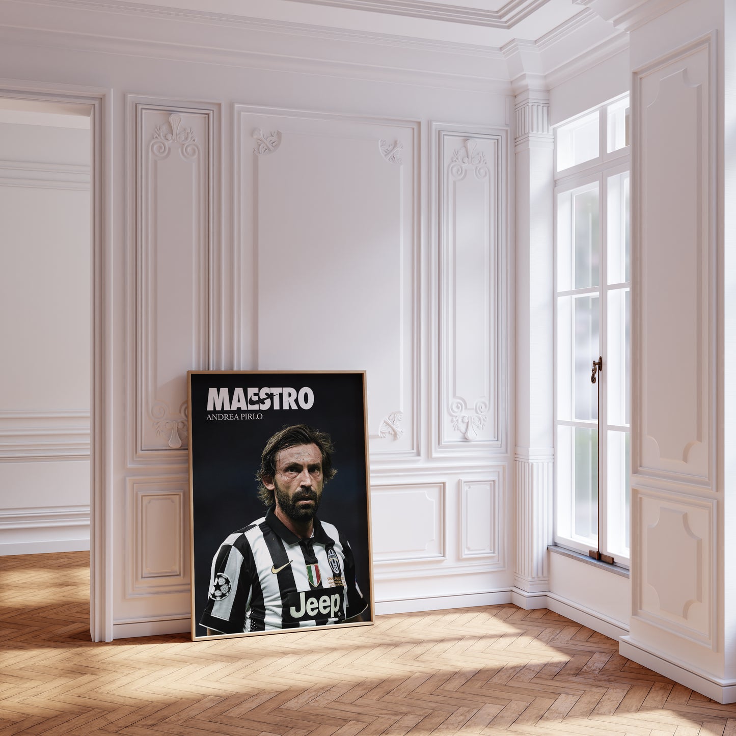 Andrea Pirlo 'Maestro' Poster