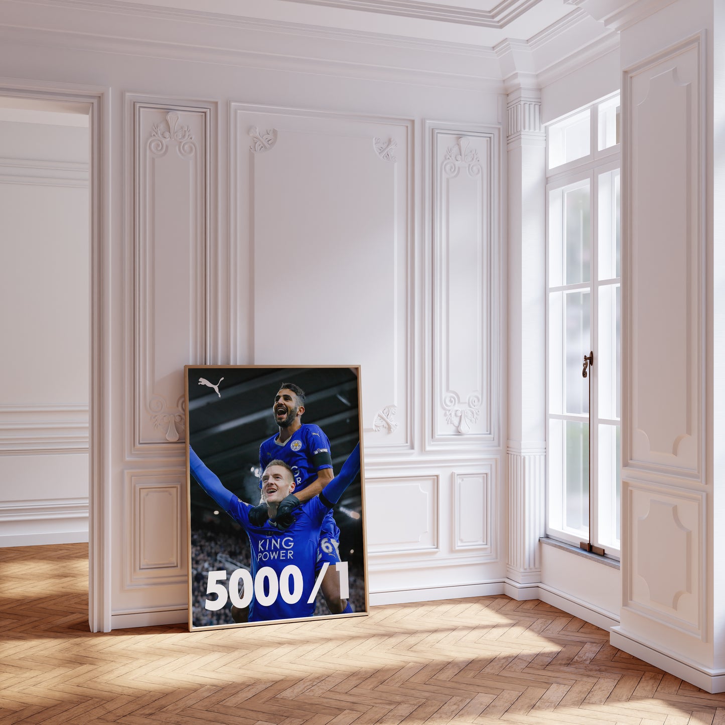 Jamie Vardy '5000/1' Poster