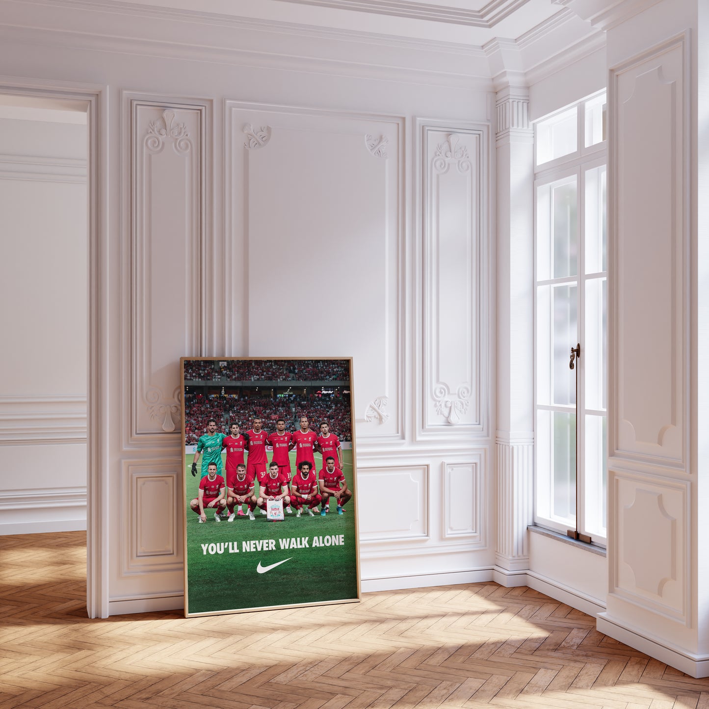 Liverpool Team 'YNWA' Poster