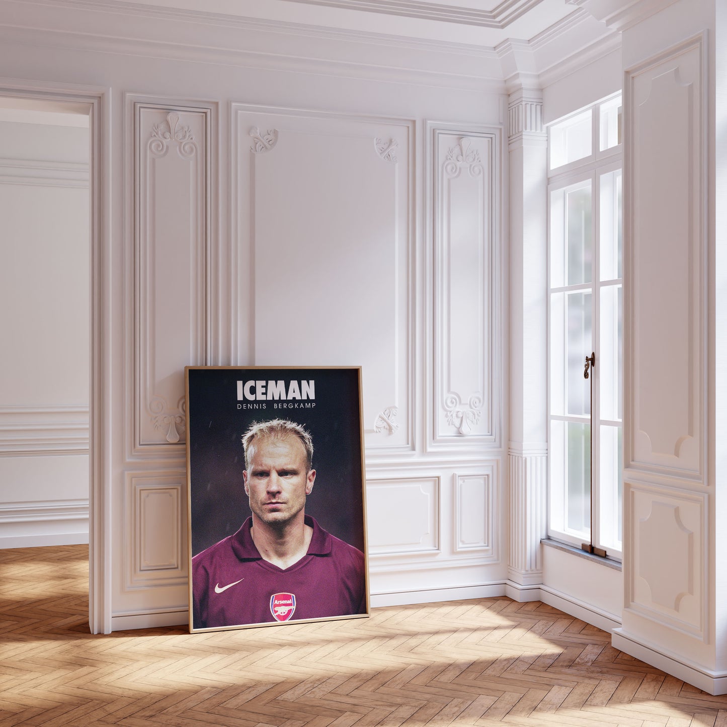 Dennis Bergkamp 'IceMan' Poster