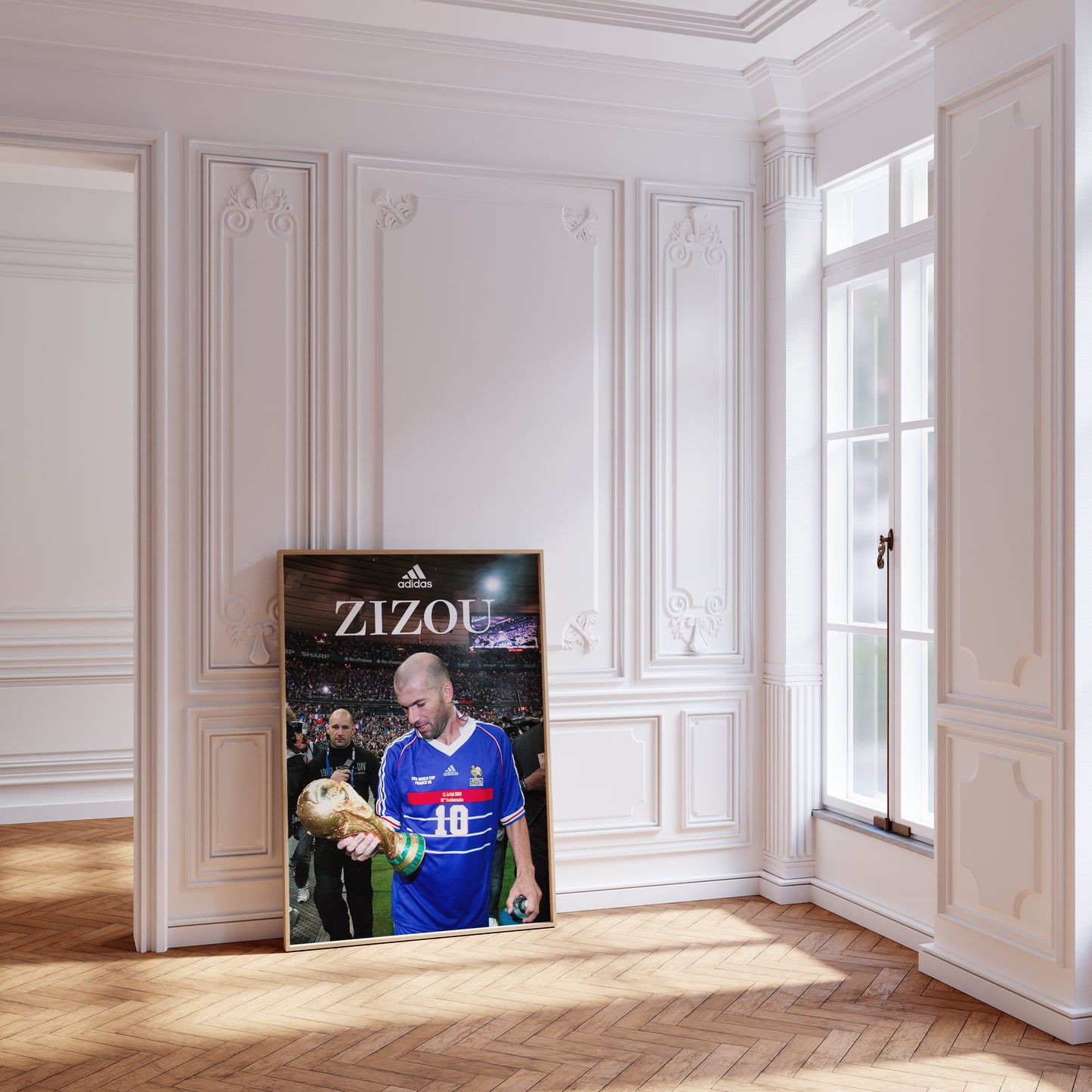 Zinedine Zidane 'Zizou' Poster