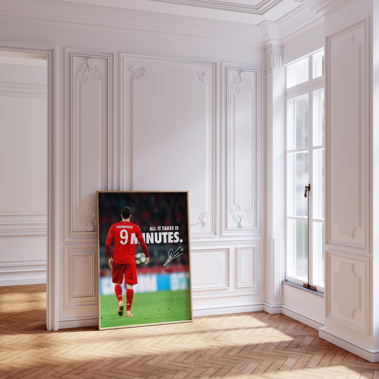 Robert Lewandowski '9 Minutes' Poster