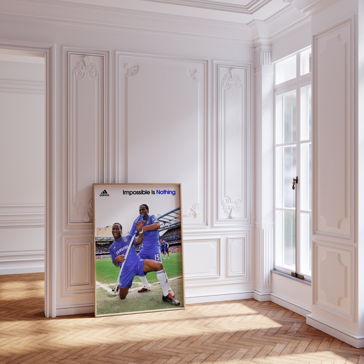 Didier Drogba 'Impossible Is Nothing' Poster