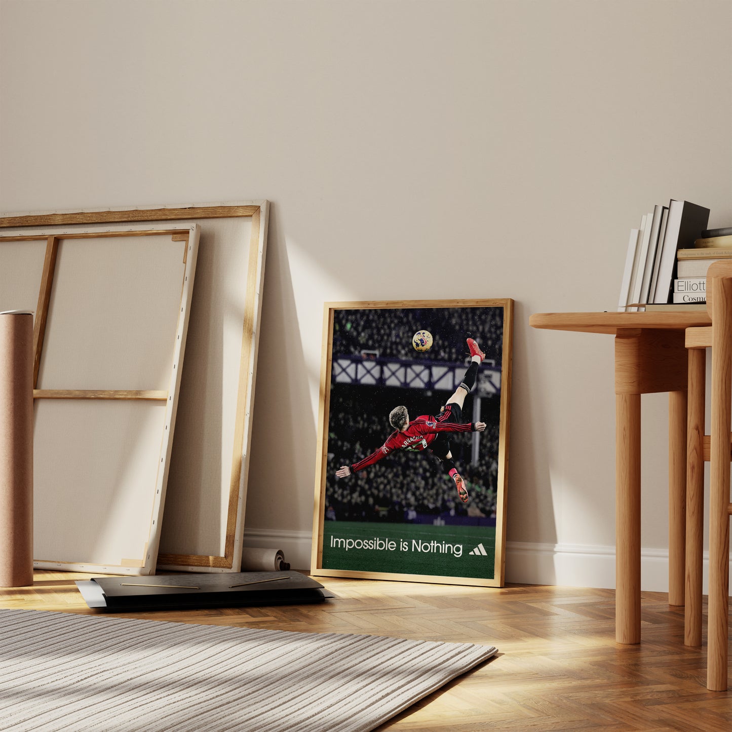 Alejandro Garnacho Bicycle Kick Poster