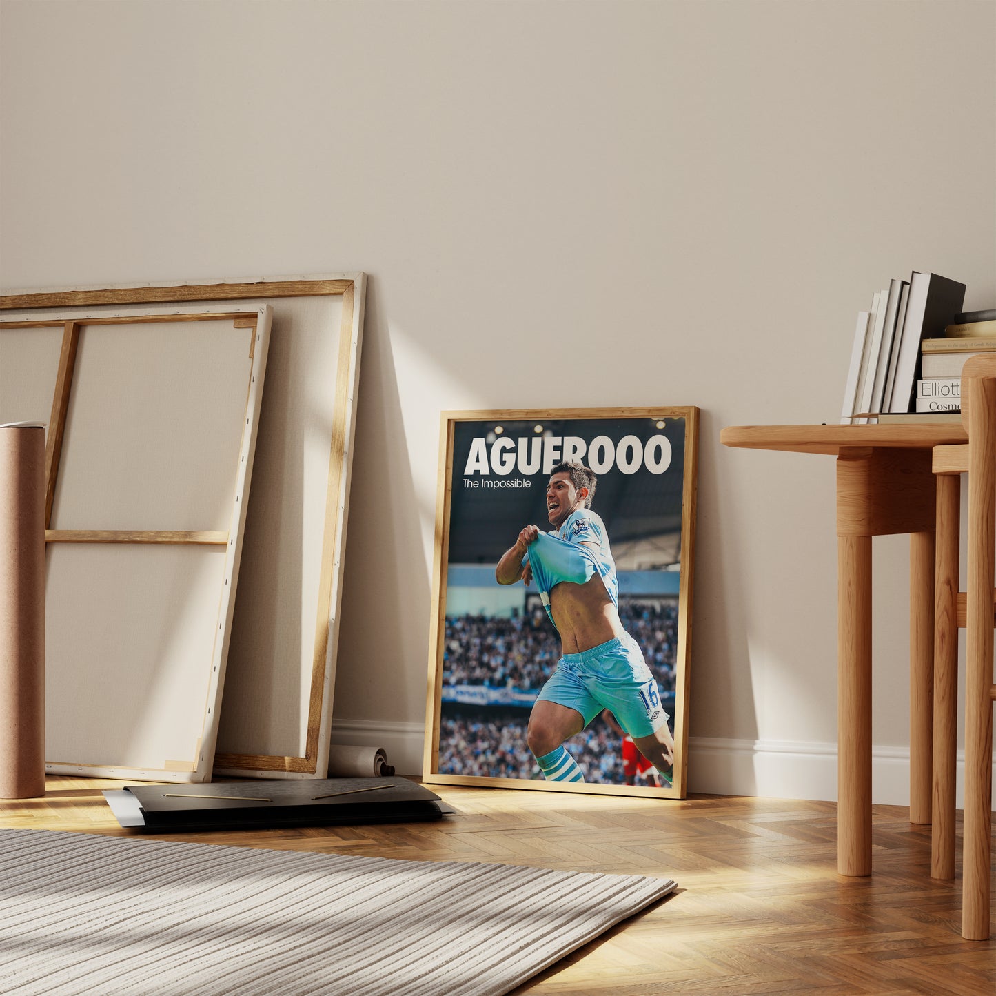 Sergio Aguero 'Aguerooo' Poster