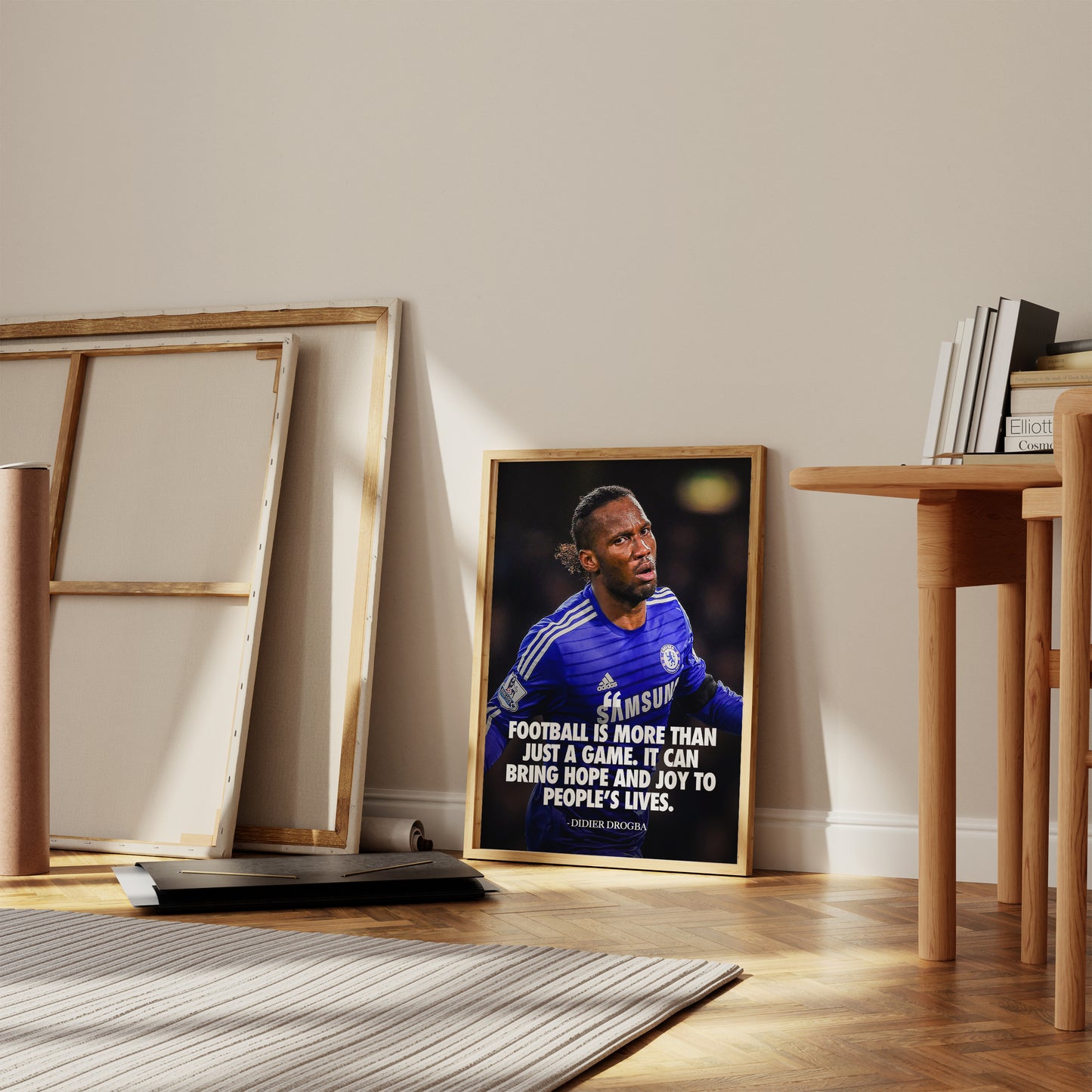 Didier Drogba Quote Poster