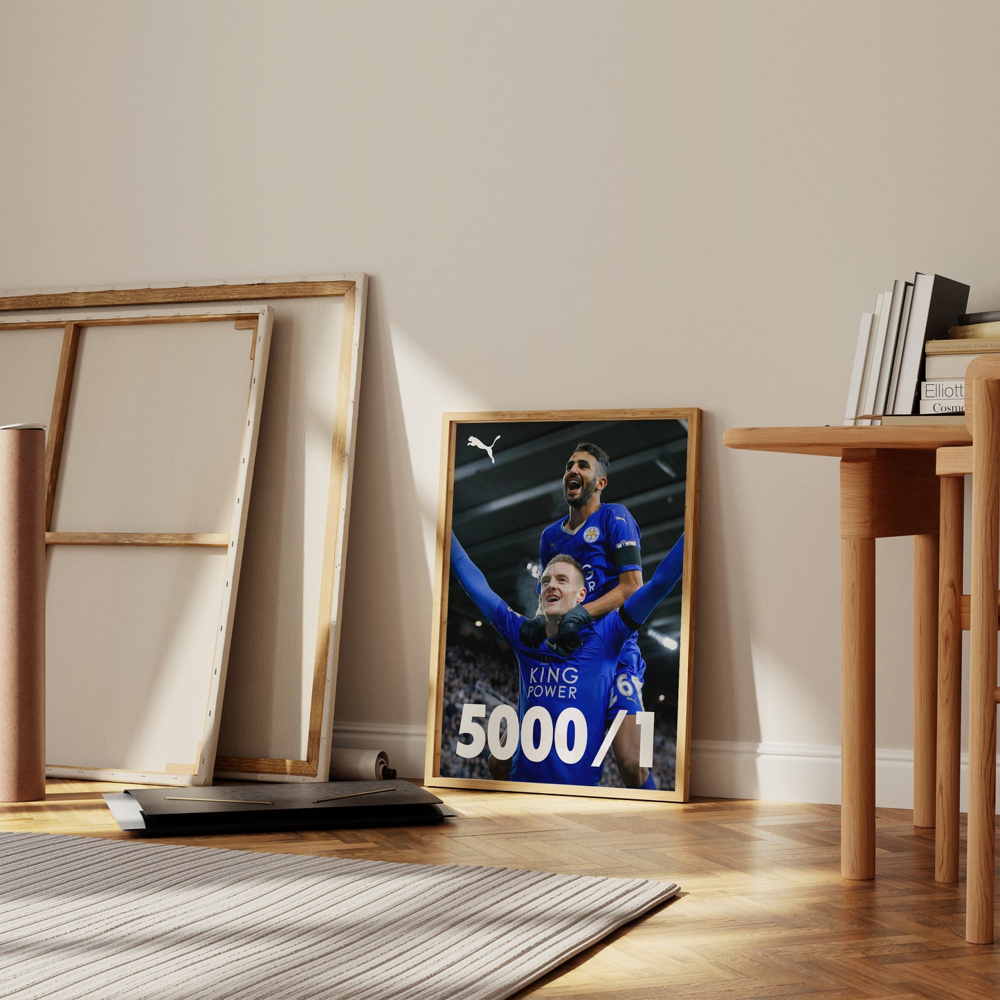 Jamie Vardy '5000/1' Poster