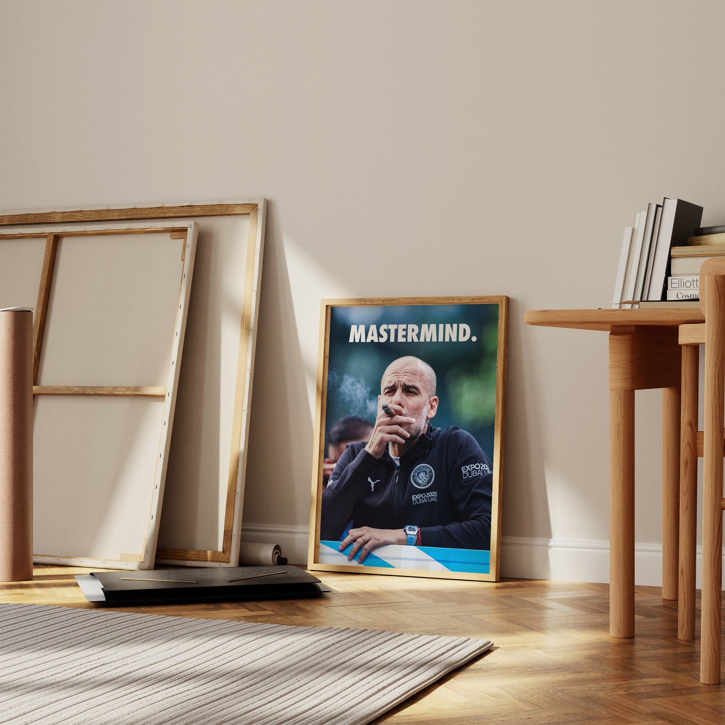 Pep Guardiola 'Mastermind' Poster