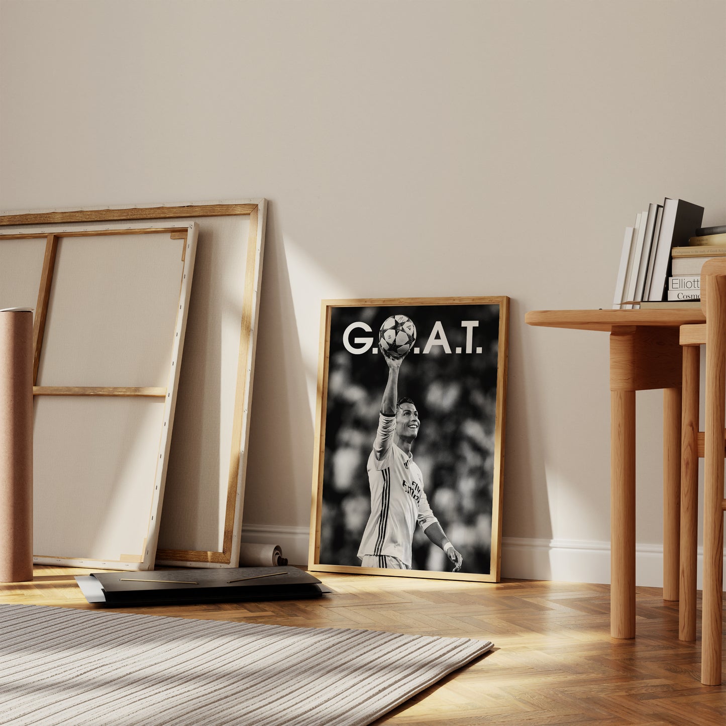 Cristiano Ronaldo 'GOAT' Poster