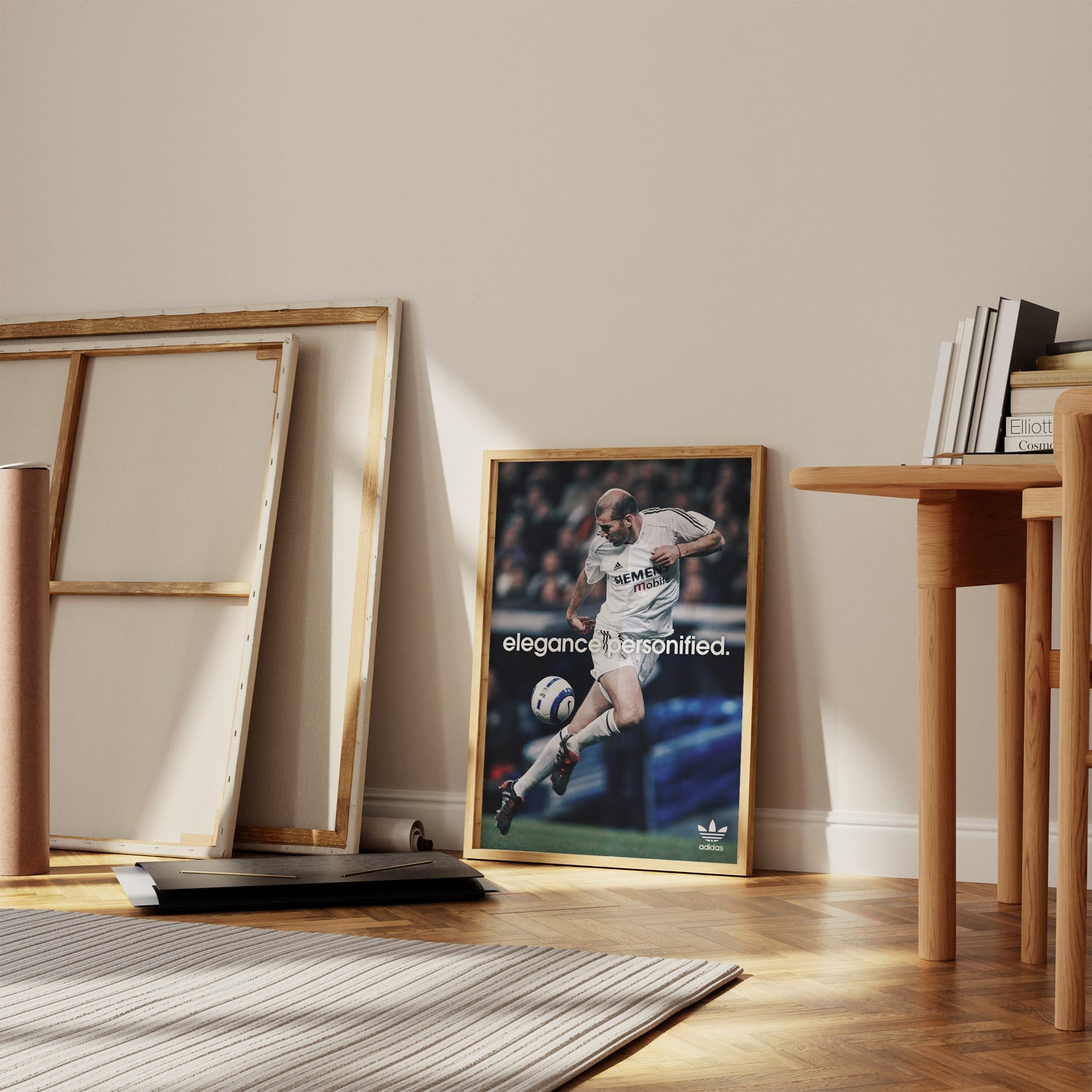 Zinedine Zidane 'Elegance Personified' Poster