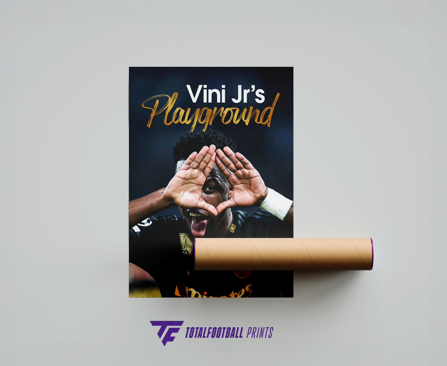 Vini Jr's Playground Poster