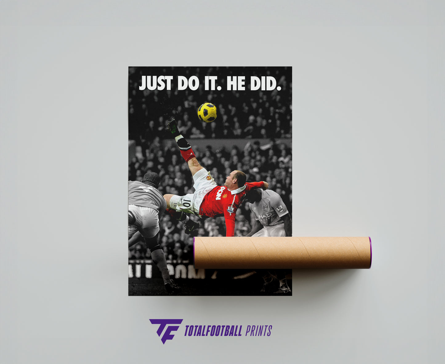 Wayne Rooney Bicycle Kick Poster