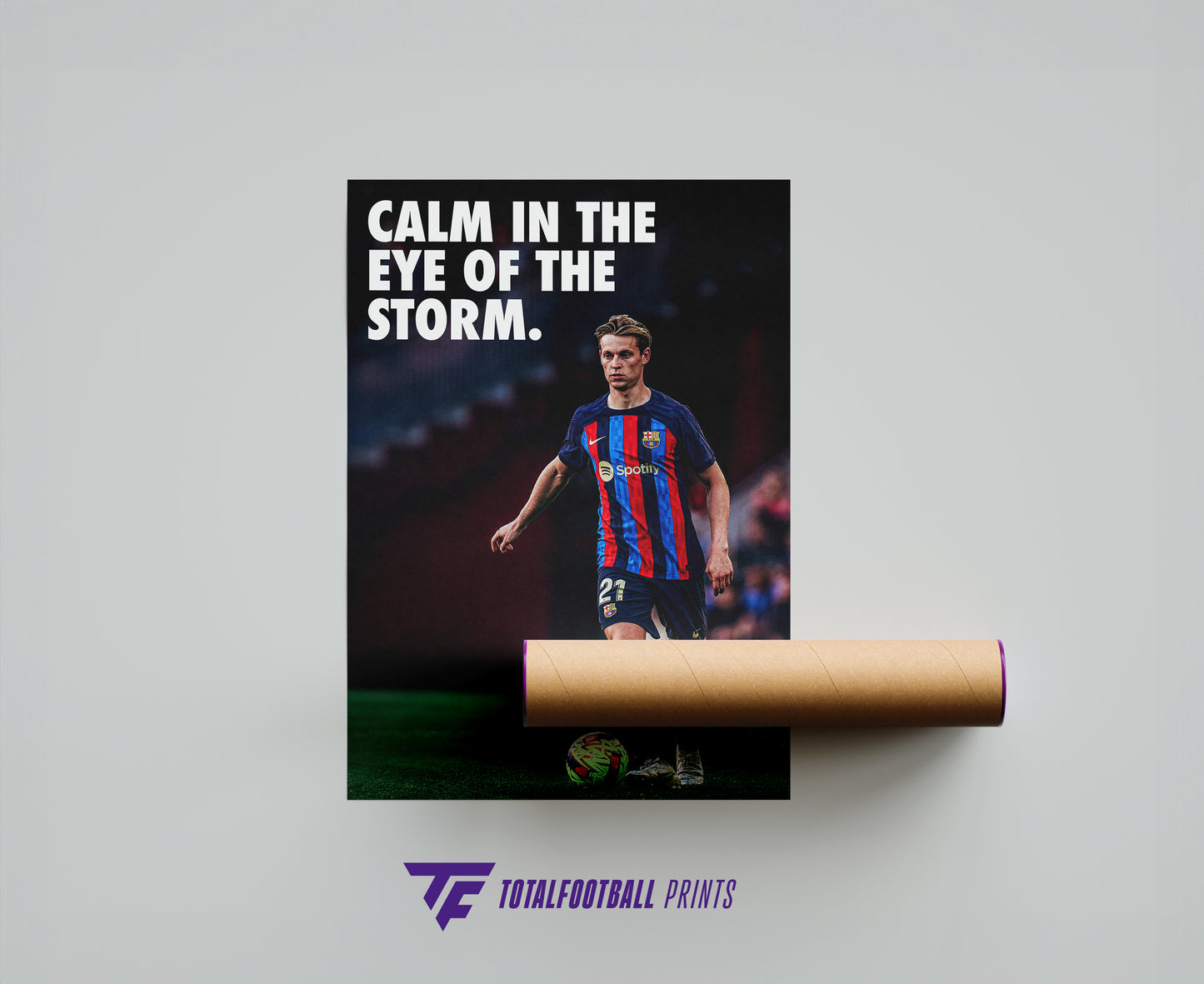 Frenkie de Jong 'Storm' Poster