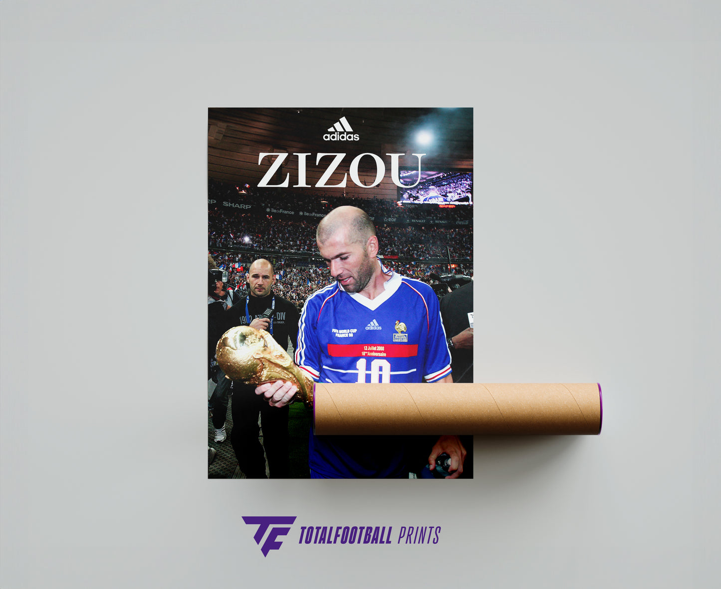 Zinedine Zidane 'Zizou' Poster