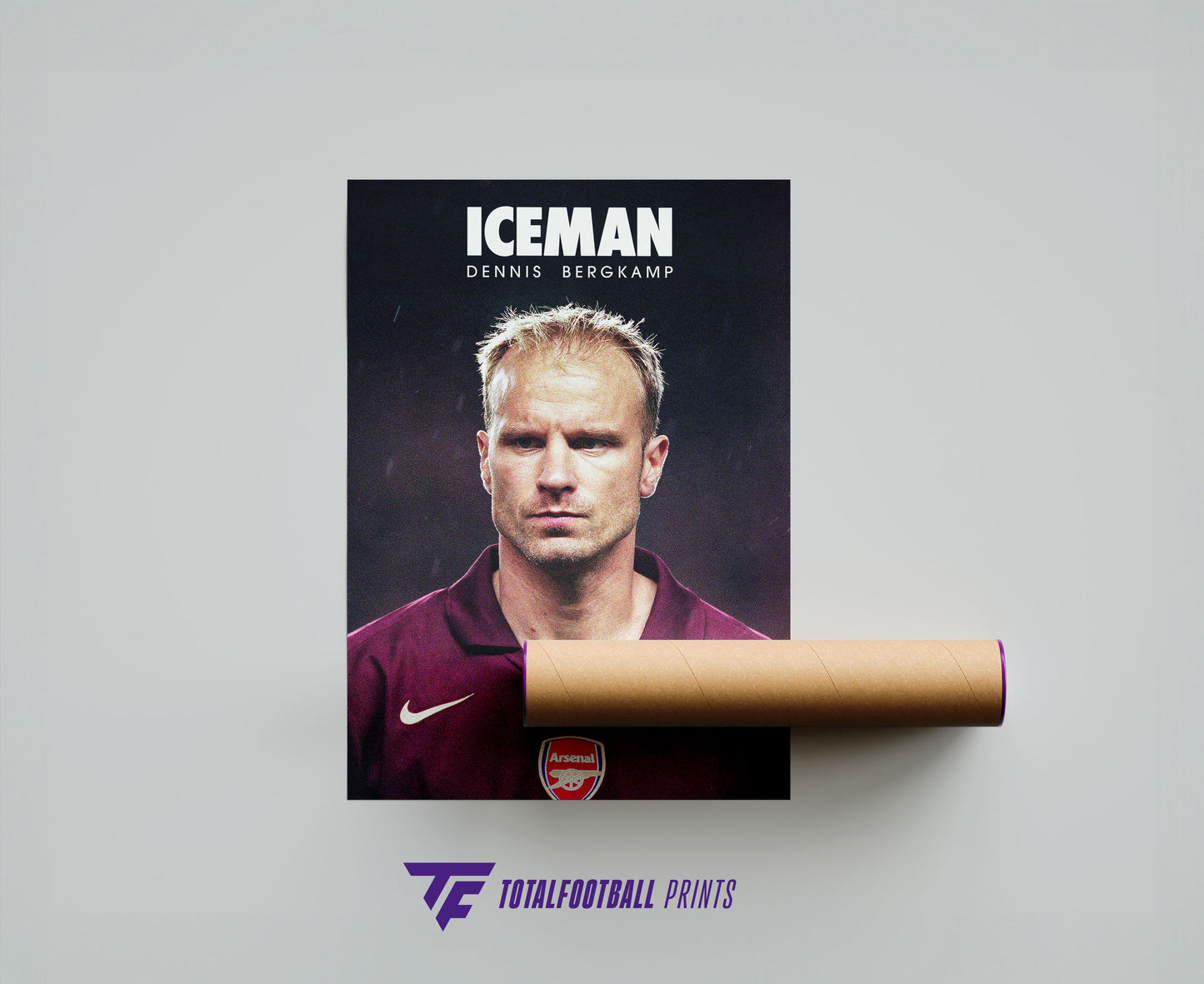 Dennis Bergkamp 'IceMan' Poster