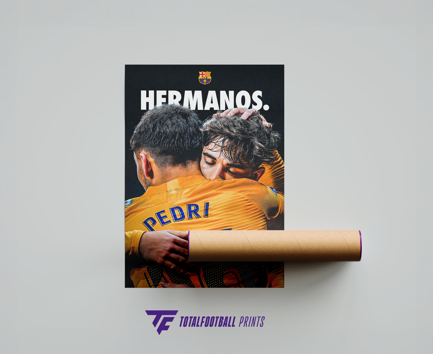 Pedri 'Hermanos' Poster